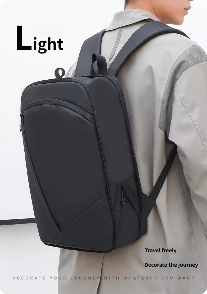 Large Capacity Expandable Lightweight Slim Business Oxford Laptop Backpack product detail