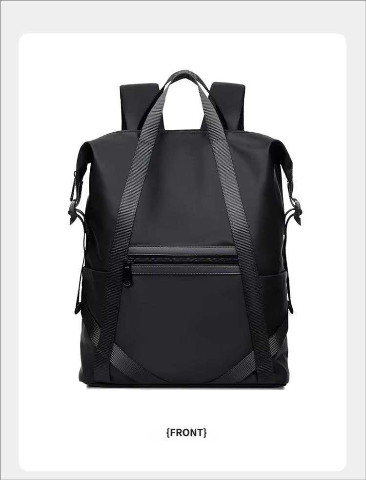 Water-Resistant Lightweight Outdoor Business School Nylon Laptop Backpack product detail