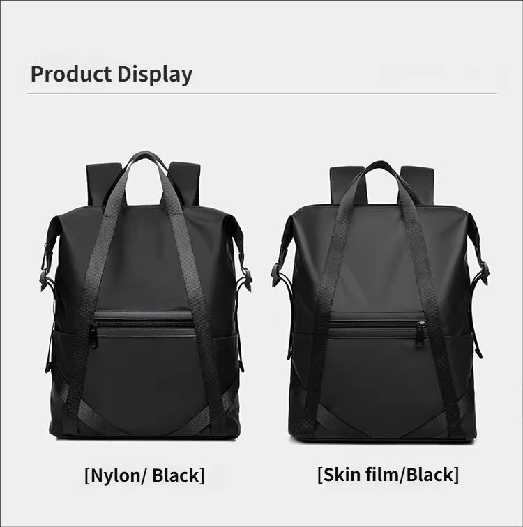 Water-Resistant Lightweight Outdoor Business School Nylon Laptop Backpack product detail