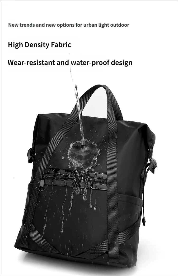 Water-Resistant Lightweight Outdoor Business School Nylon Laptop Backpack product detail