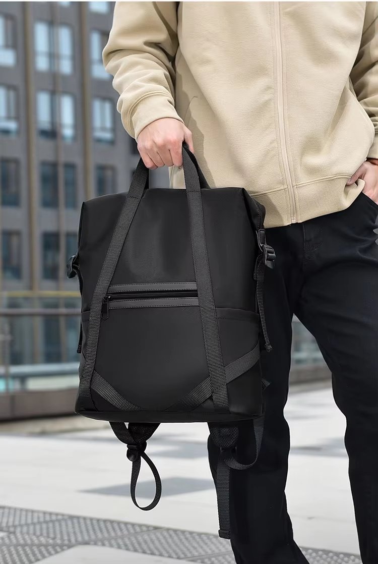 Water-Resistant Lightweight Outdoor Business School Nylon Laptop Backpack product detail