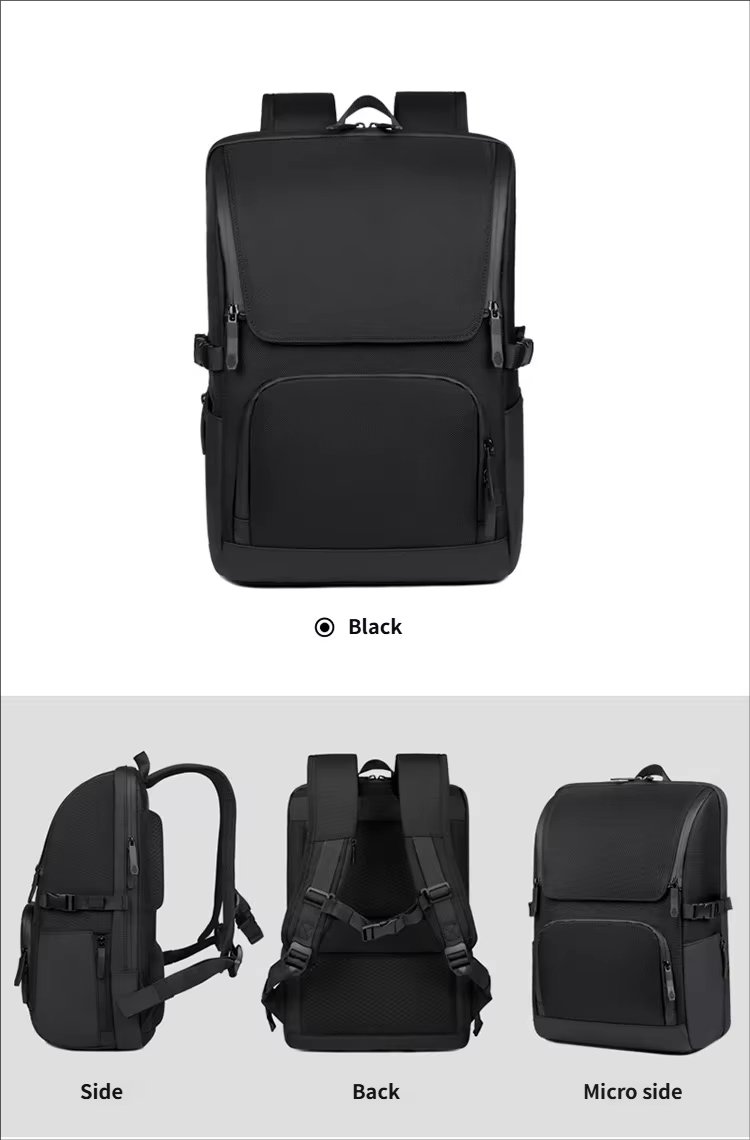 Water-Resistant Large Capacity Business Travel School Laptop Backpack product detail