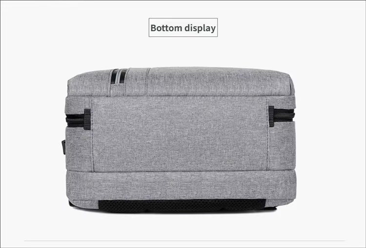 Water-Resistant Large Capacity USB Business Travel Oxford Laptop Backpack product detail