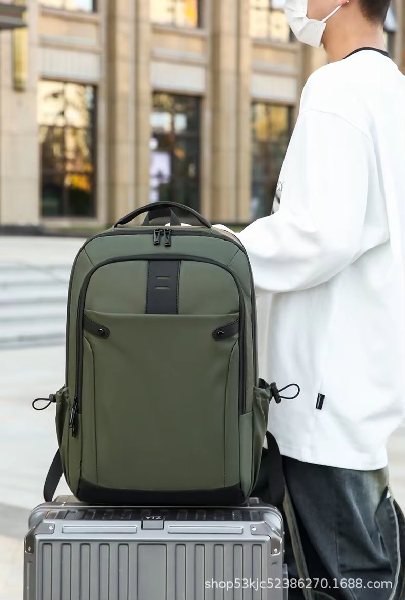 Water-Resistant Large Capacity Business Travel School Oxford Laptop Backpack product detail