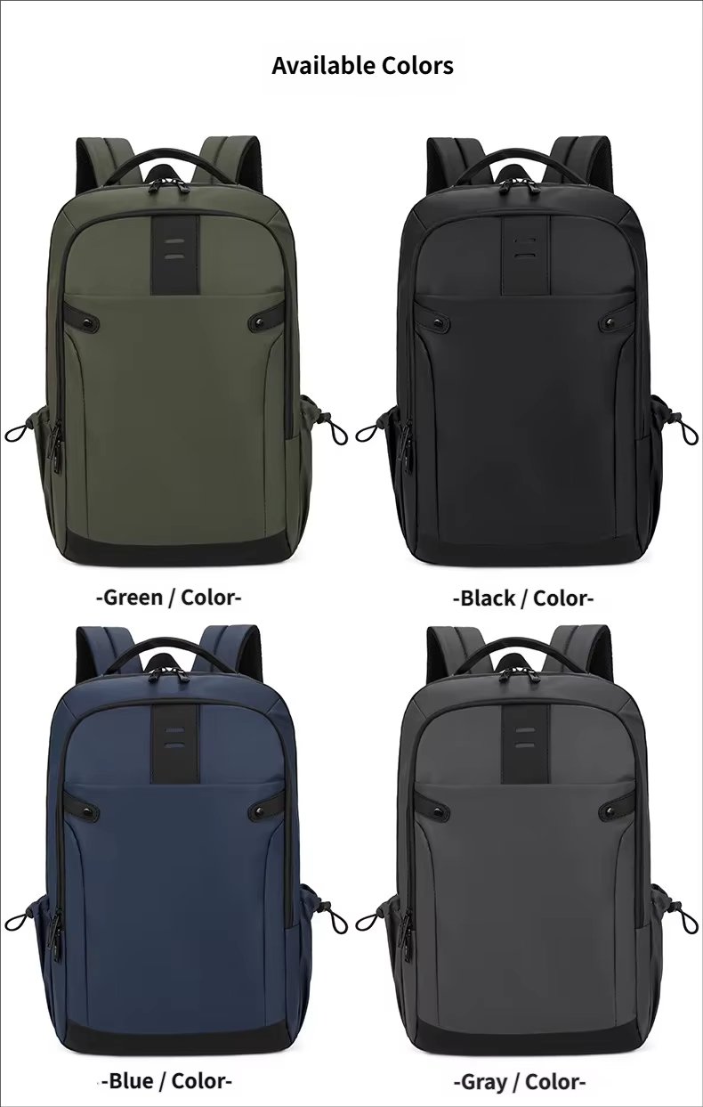 Water-Resistant Large Capacity Business Travel School Oxford Laptop Backpack product detail
