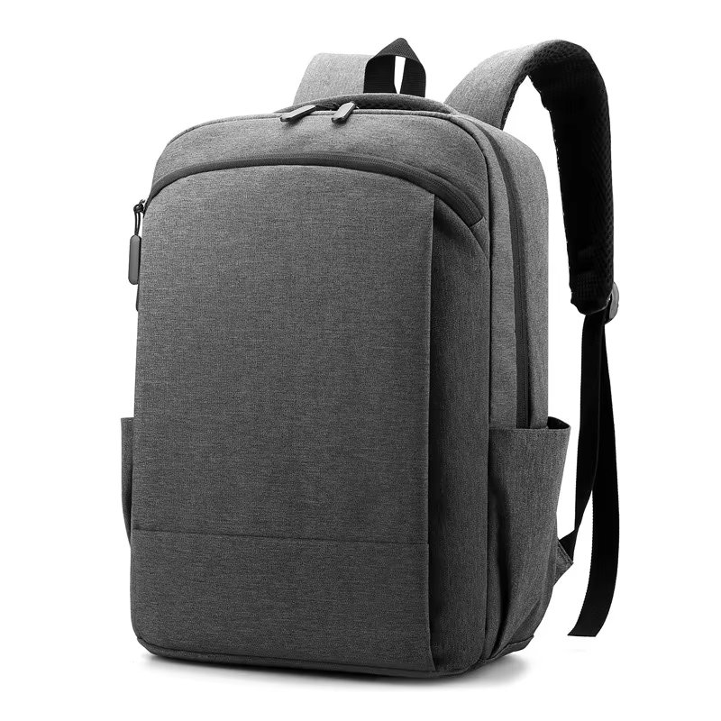 Water-Resistant Large Capacity USB Business School Nylon Laptop Backpack product detail