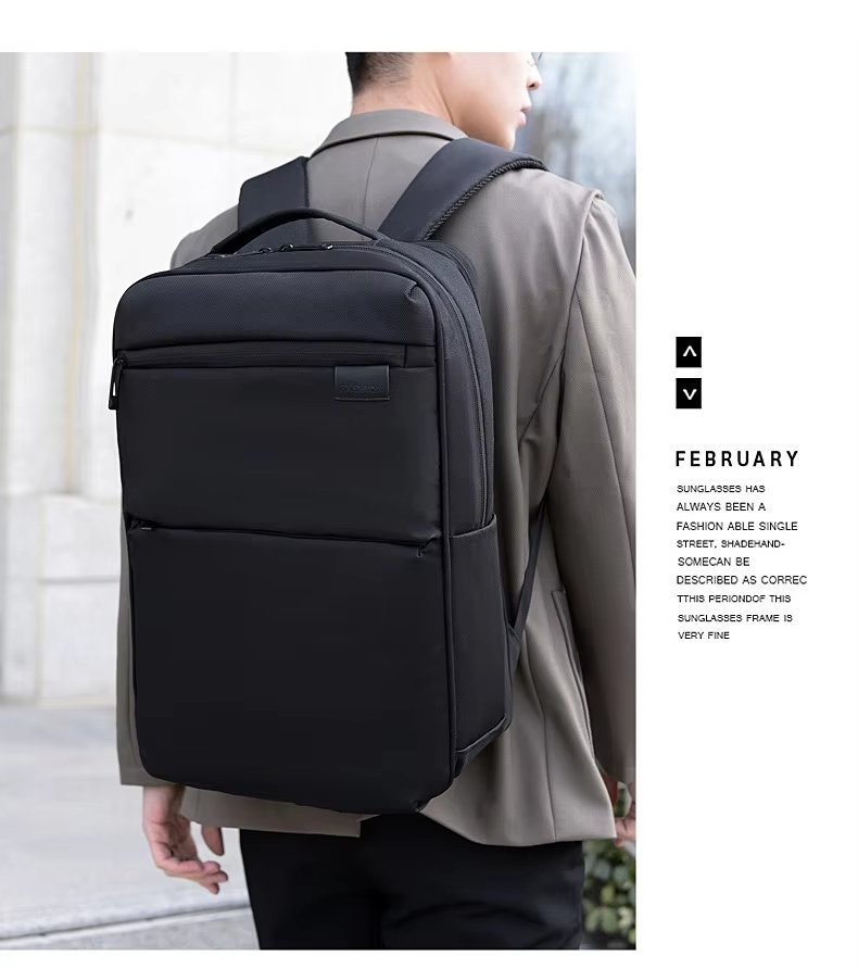 Water-Resistant Large Capacity Modern Outdoor Business Oxford Laptop Backpack product detail