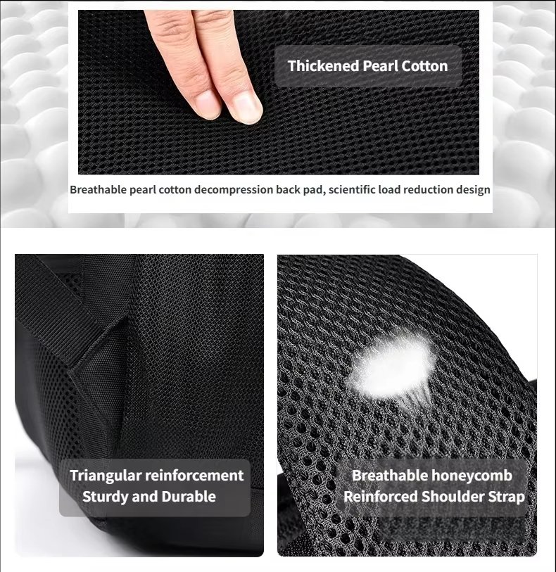 Anti-Theft Water-Resistant Large Capacity USB Business Oxford Laptop Backpack product detail