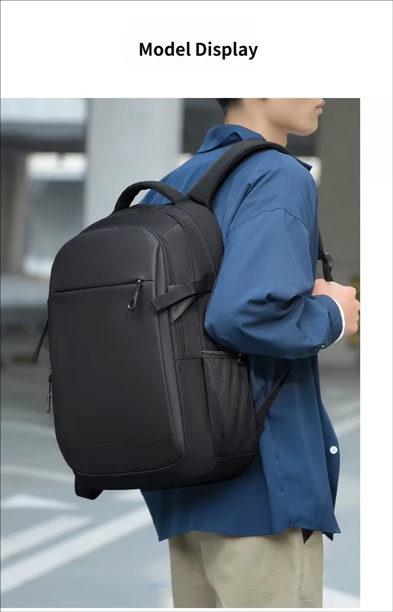 Anti-Theft Water-Resistant Large Capacity USB Business Oxford Laptop Backpack product detail