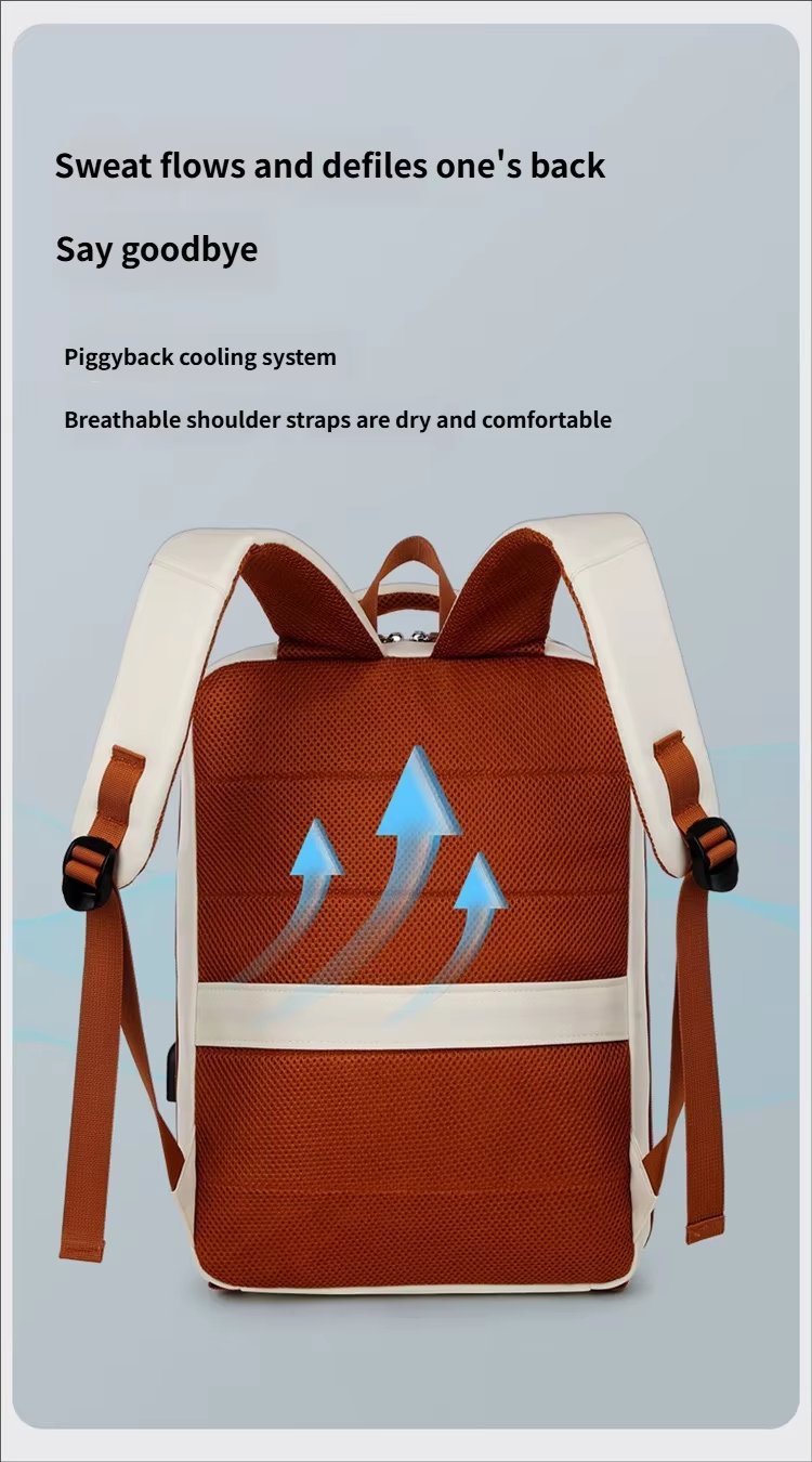 Large Capacity USB Outdoor Business Travel Oxford Laptop Backpack product detail