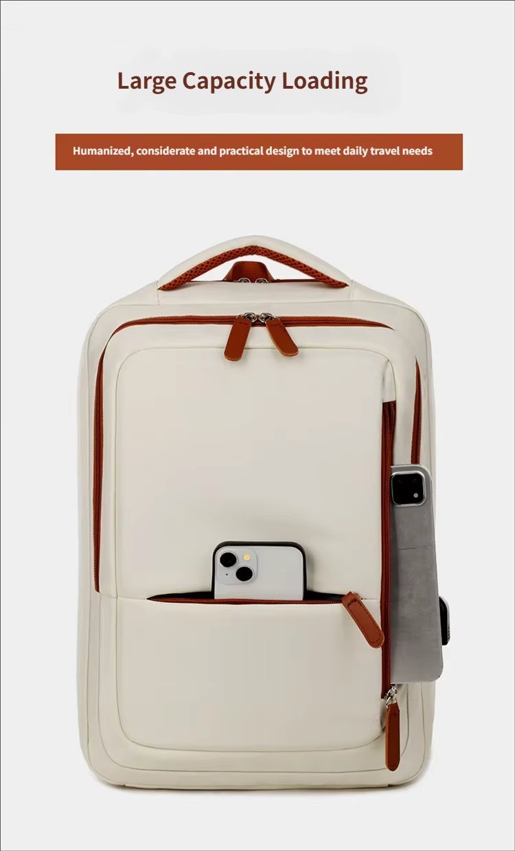 Large Capacity USB Outdoor Business Travel Oxford Laptop Backpack product detail