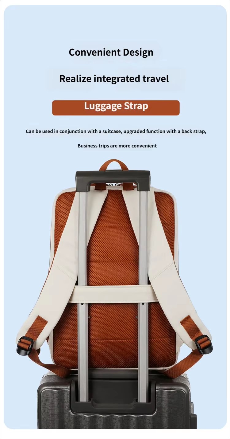 Large Capacity USB Outdoor Business Travel Oxford Laptop Backpack product detail