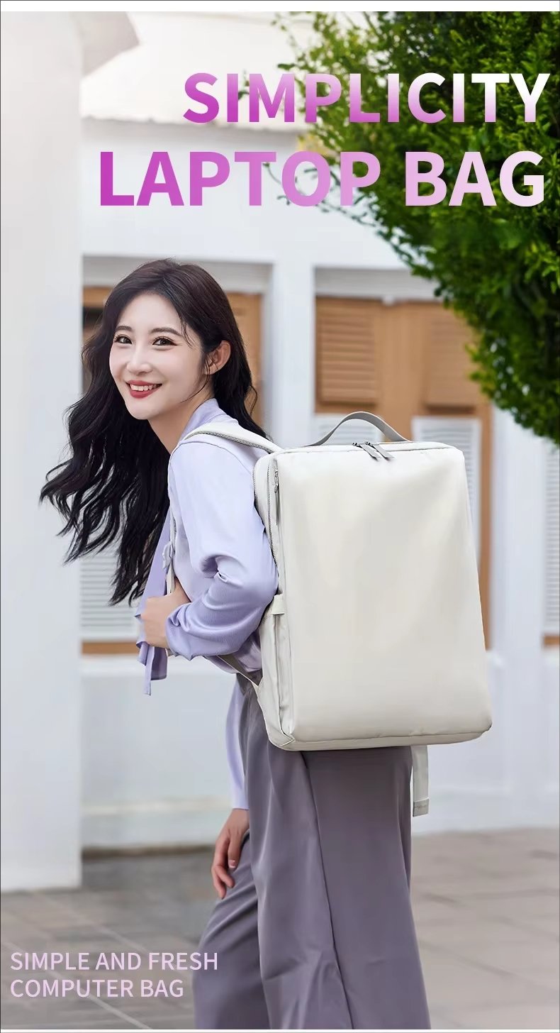 Water-Resistant Large Capacity Business Travel School Oxford Hard-Shell Backpack product detail