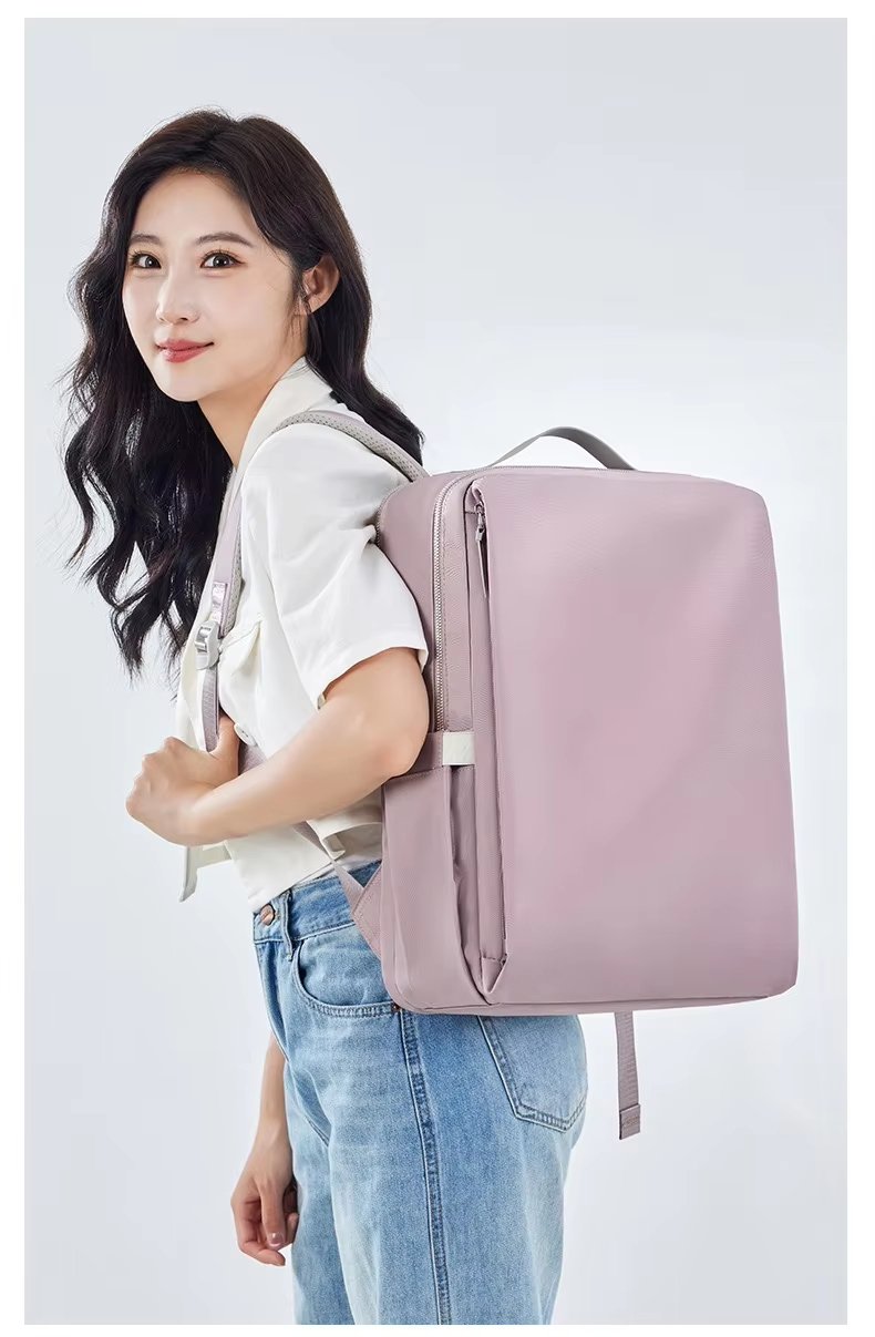 Water-Resistant Large Capacity Business Travel School Oxford Hard-Shell Backpack product detail