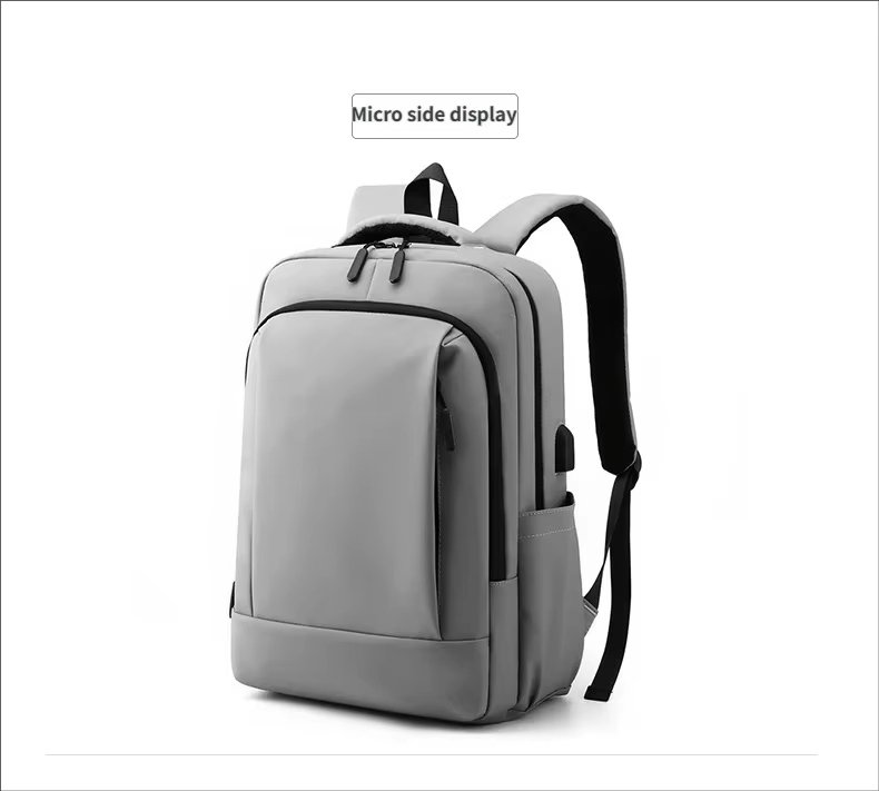 Anti-Theft Water-Resistant Large Capacity USB Business Nylon Laptop Backpack product detail