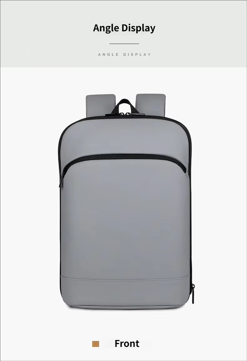 Water-Resistant Large Capacity Expandable Lightweight Slim Oxford Laptop Backpack product detail