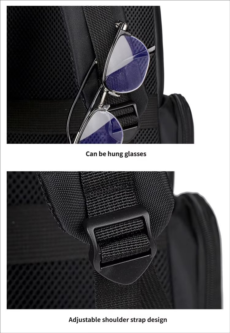 Water-Resistant Large Capacity USB Business Travel Oxford Laptop Backpack product detail