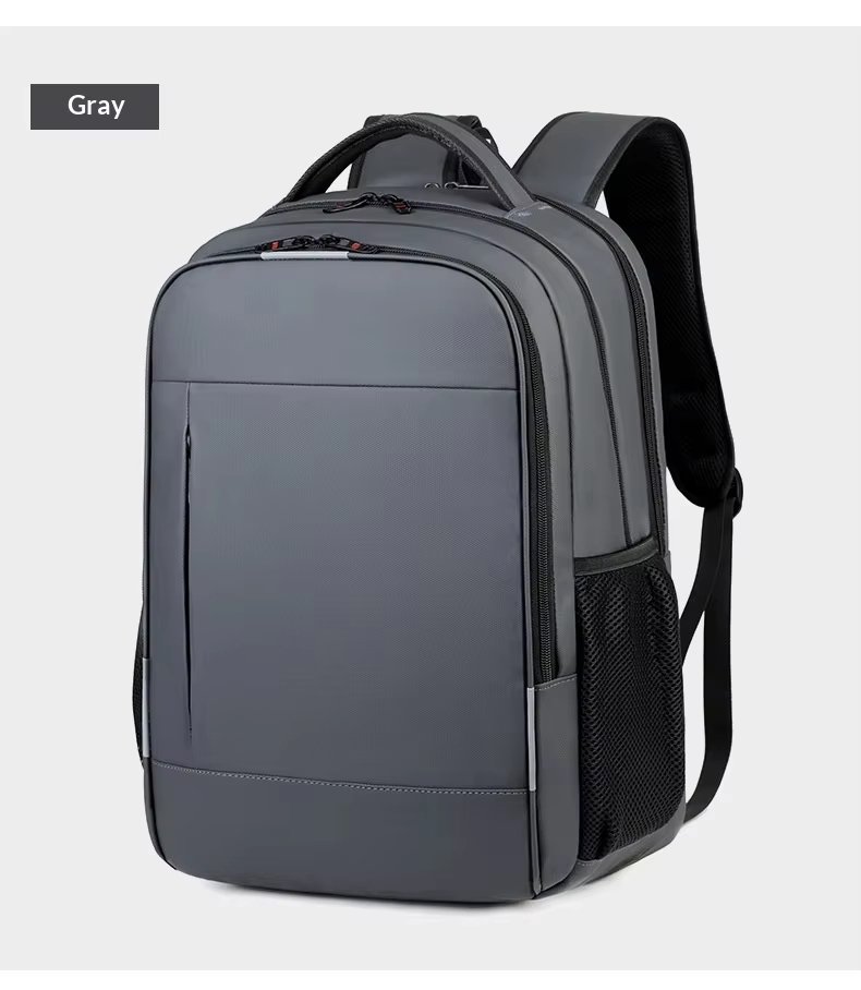 Water-Resistant Large Capacity USB Business Travel Oxford Laptop Backpack product detail