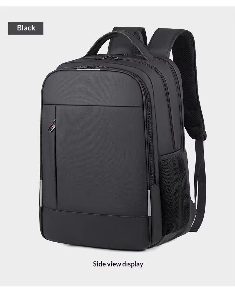 Water-Resistant Large Capacity USB Business Travel Oxford Laptop Backpack product detail