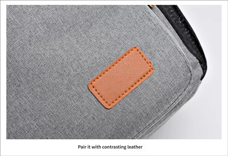 Water-Resistant Large Capacity Expandable Vintage Business Oxford Sling Backpack product detail