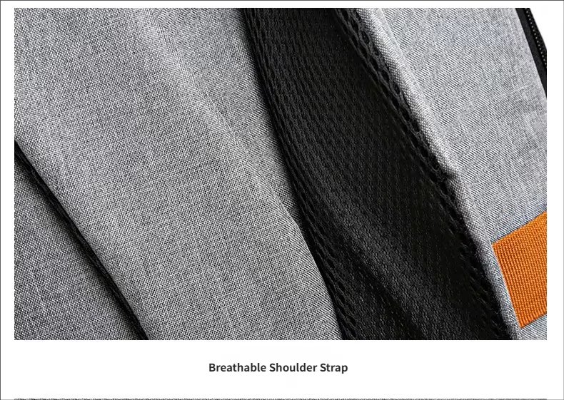 Water-Resistant Large Capacity Expandable Vintage Business Oxford Sling Backpack product detail