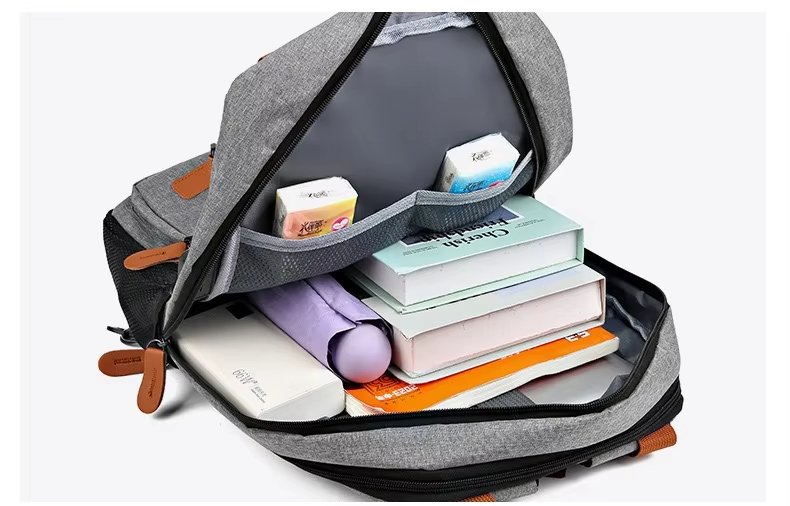 Water-Resistant Large Capacity Expandable Vintage Business Oxford Sling Backpack product detail