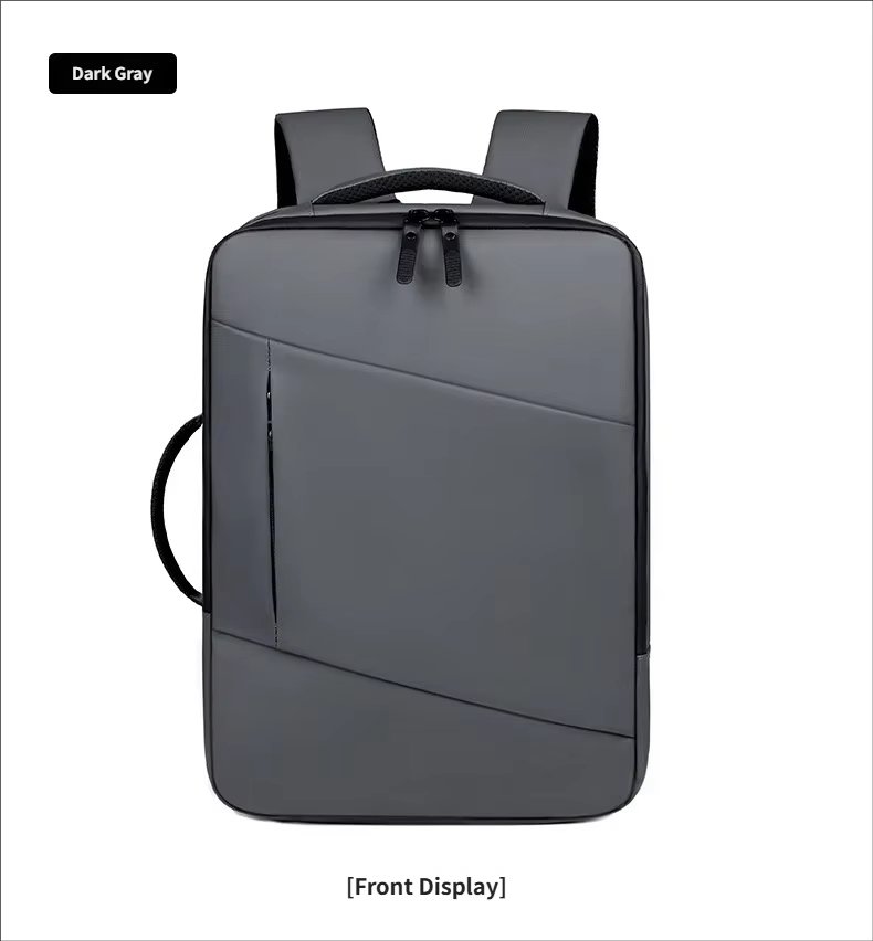 Large Capacity USB Business Travel School Oxford Laptop Backpack product detail