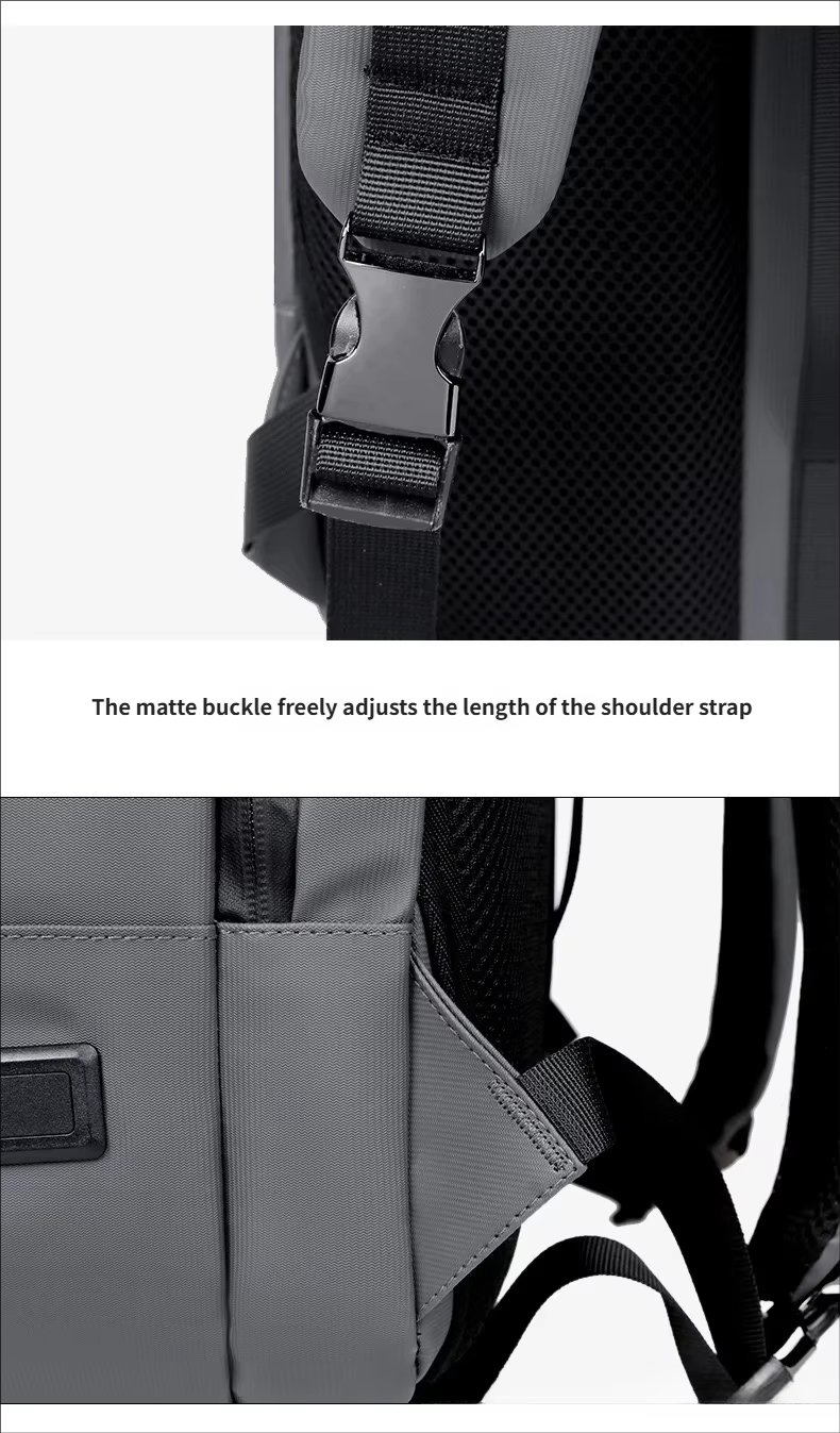 Large Capacity USB Business Travel School Oxford Laptop Backpack product detail