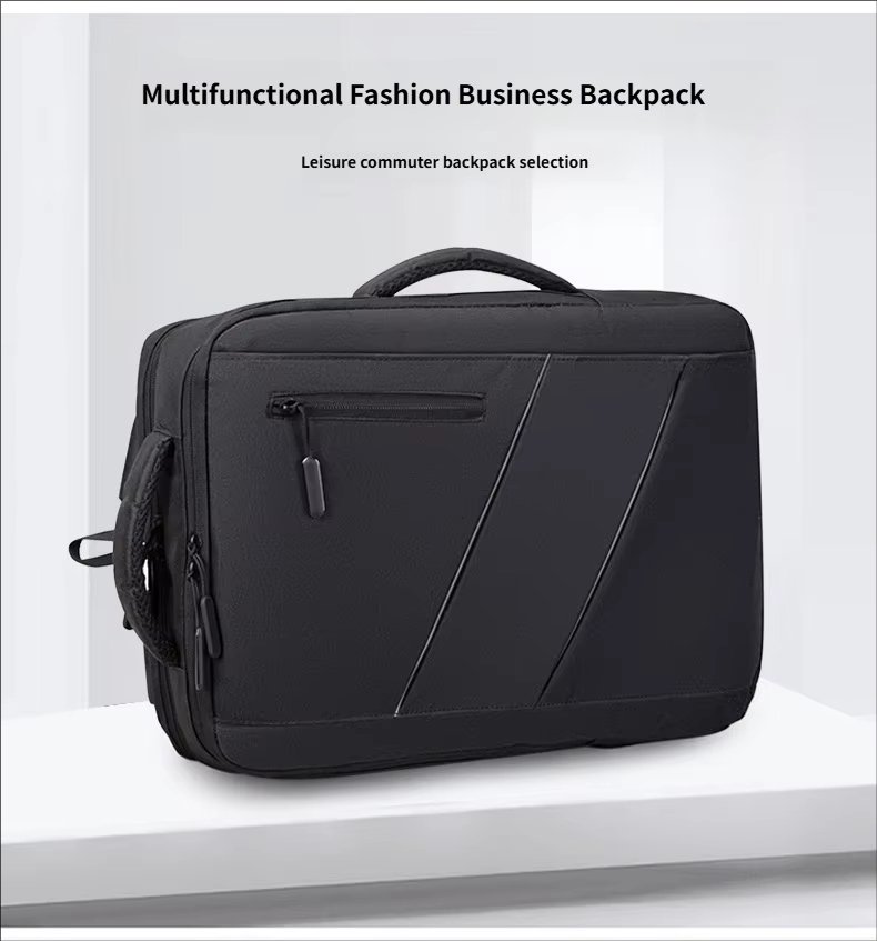 Water-Resistant USB Business School Oxford Laptop Backpack product detail