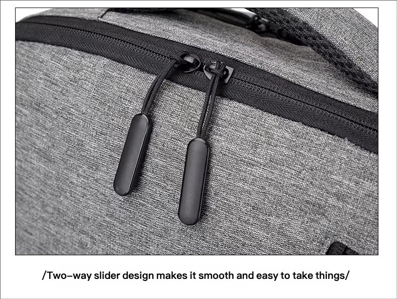 Water-Resistant USB Business School Oxford Laptop Backpack product detail