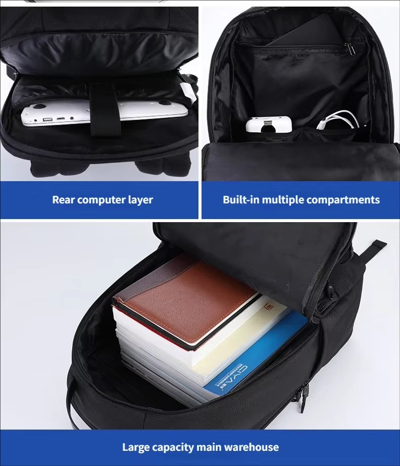 Water-Resistant Large Capacity Outdoor Business Travel Oxford Laptop Backpack product detail