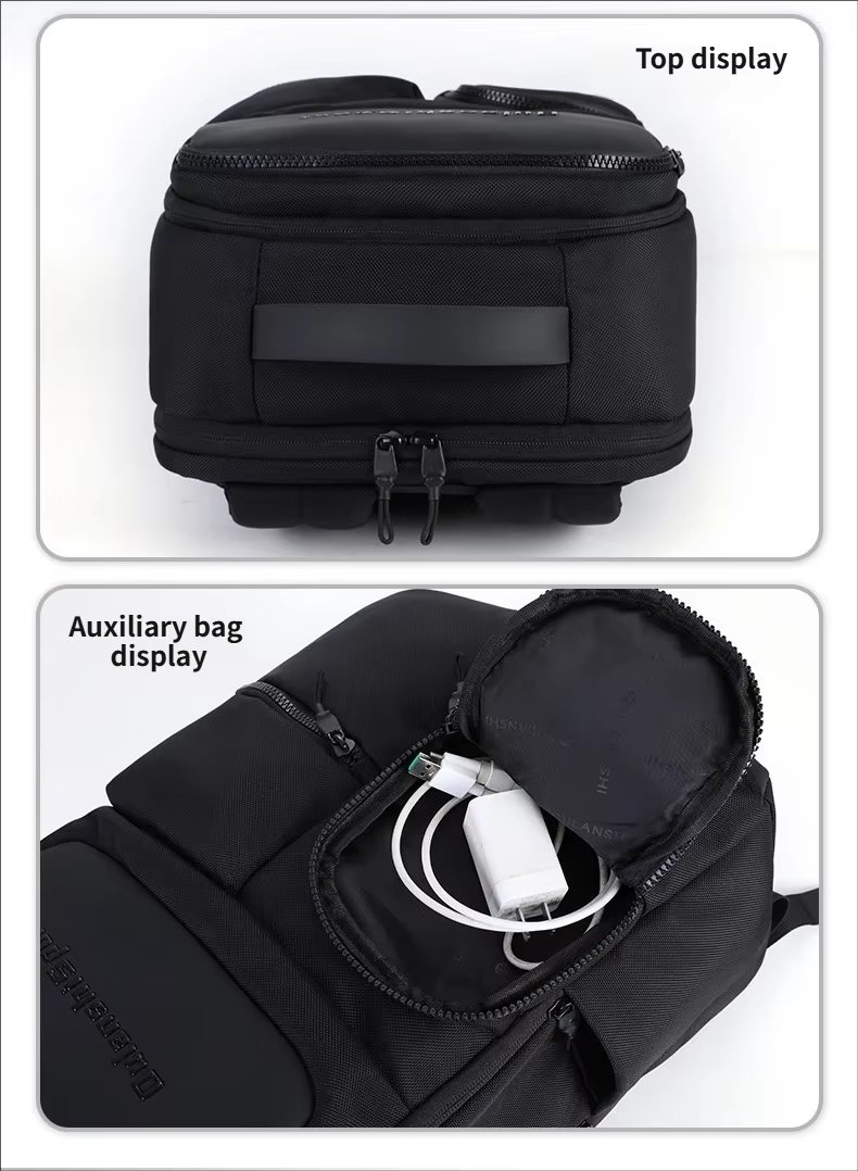 Water-Resistant Large Capacity Outdoor Business Travel Oxford Laptop Backpack product detail