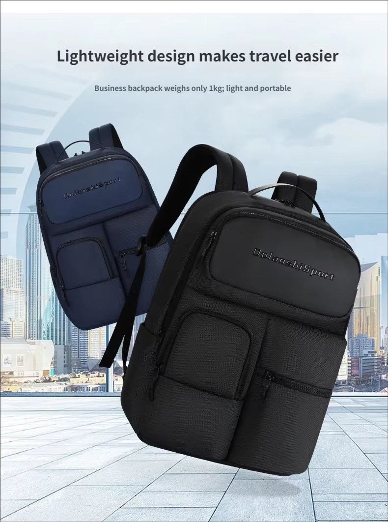 Water-Resistant Large Capacity Outdoor Business Travel Oxford Laptop Backpack product detail
