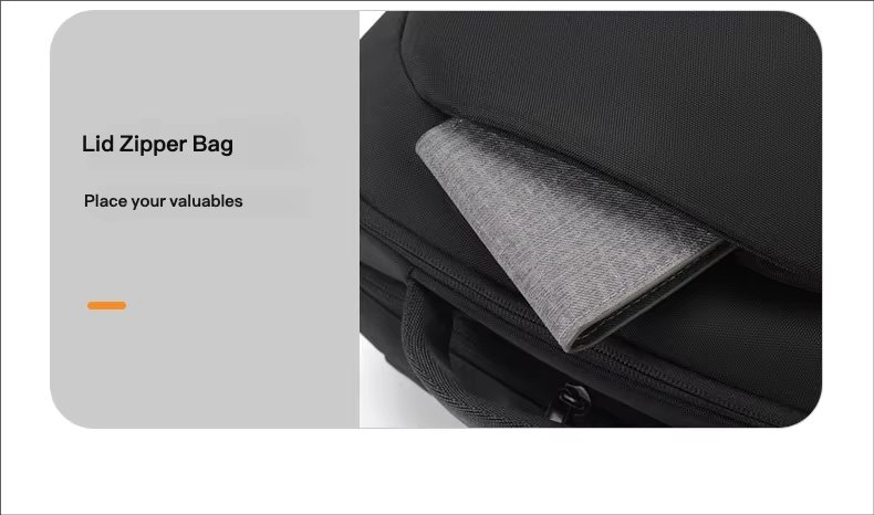 Large Capacity USB Business Travel School Oxford Laptop Backpack product detail