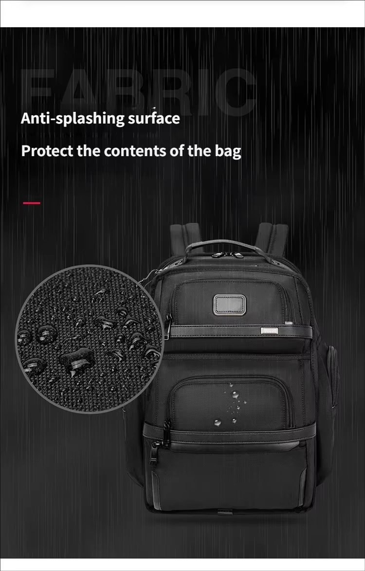 Anti-Theft Water-Resistant Large Capacity Business Travel Nylon Laptop Backpack product detail