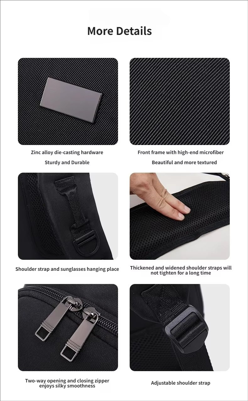 Water-Resistant Large Capacity Business Travel School Oxford Laptop Backpack product detail