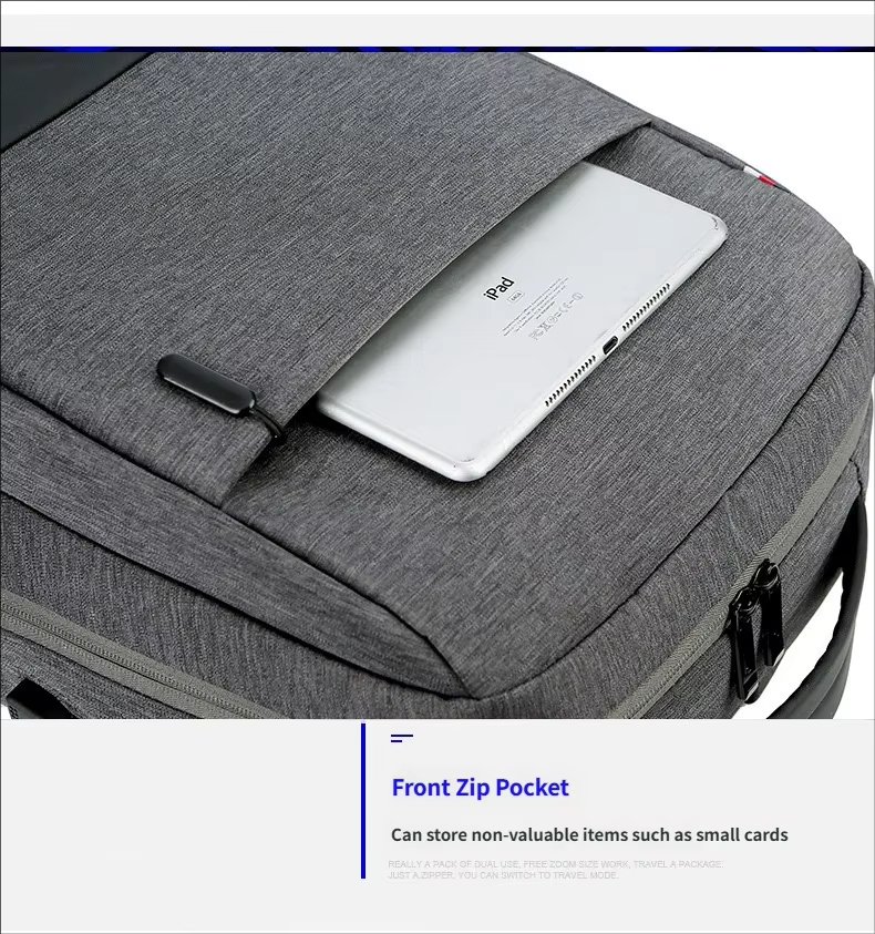 Water-Resistant USB Business Travel School Oxford Laptop Backpack product detail