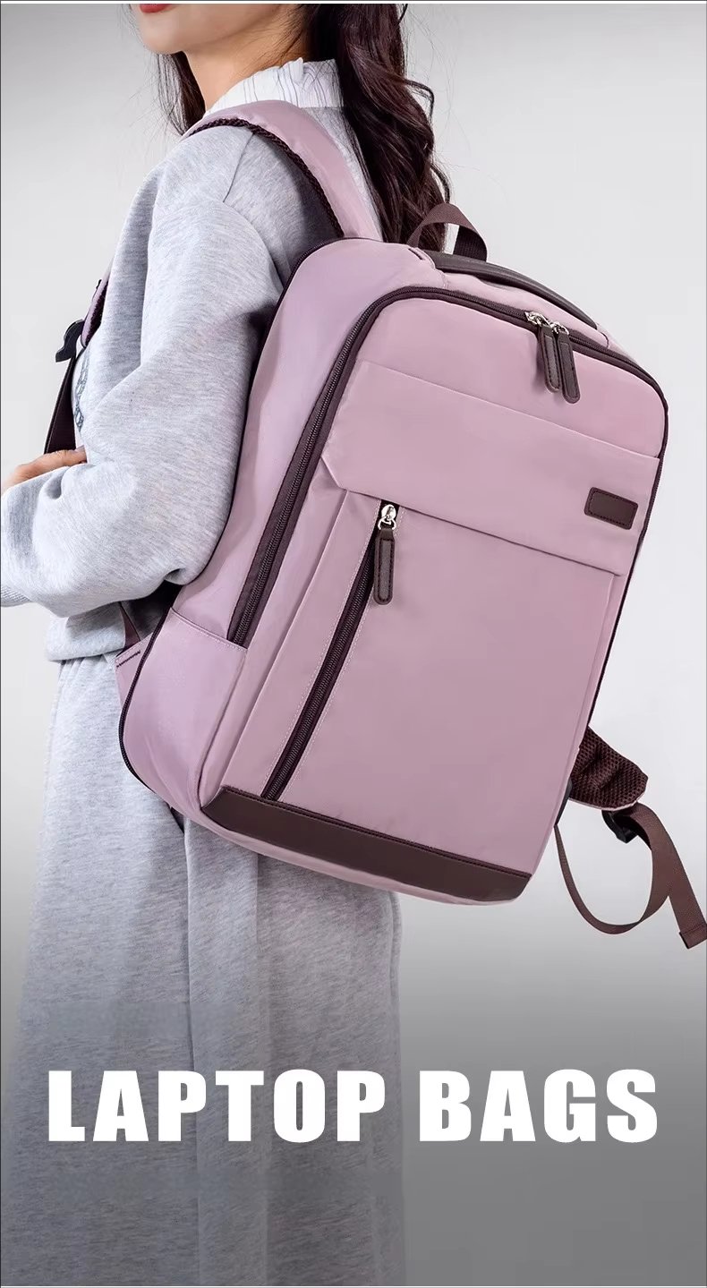 Large Capacity Expandable USB Business Travel Oxford Laptop Backpack product detail