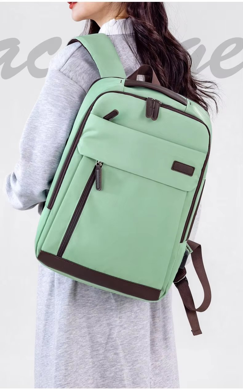 Large Capacity Expandable USB Business Travel Oxford Laptop Backpack product detail