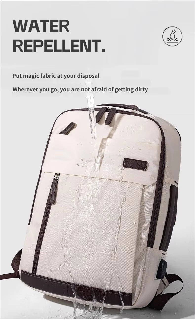 Large Capacity Expandable USB Business Travel Oxford Laptop Backpack product detail