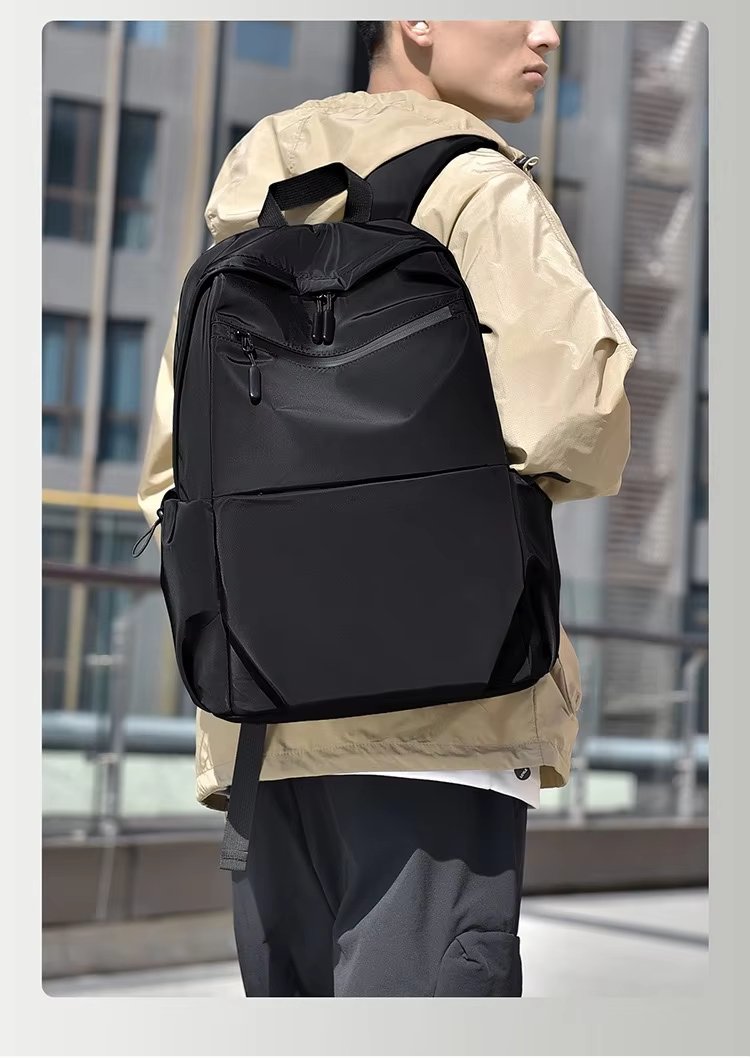 Water-Resistant Lightweight USB Outdoor Travel Oxford Laptop Backpack product detail