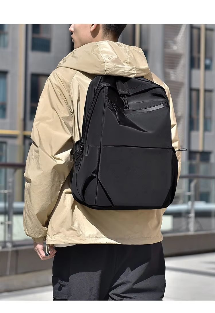 Water-Resistant Lightweight USB Outdoor Travel Oxford Laptop Backpack product detail