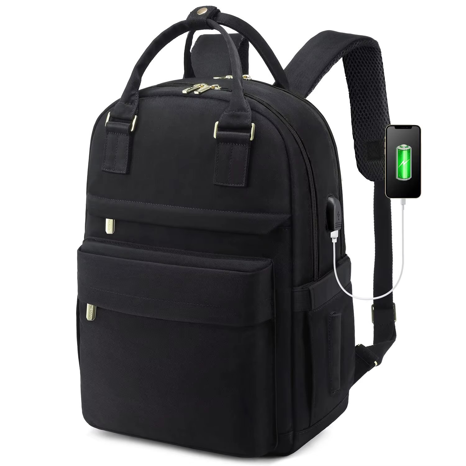 Anti-Theft Large Capacity USB Modern Business Oxford Laptop Backpack product detail