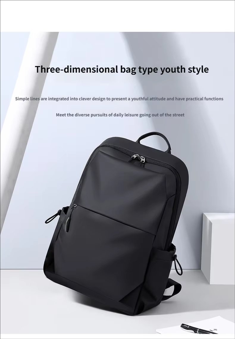 Water-Resistant Large Capacity Business Travel School Oxford Laptop Backpack product detail