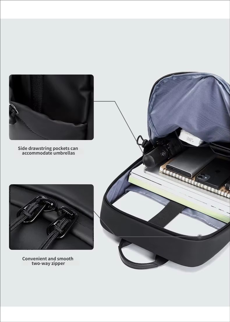 Water-Resistant Large Capacity Business Travel School Oxford Laptop Backpack product detail