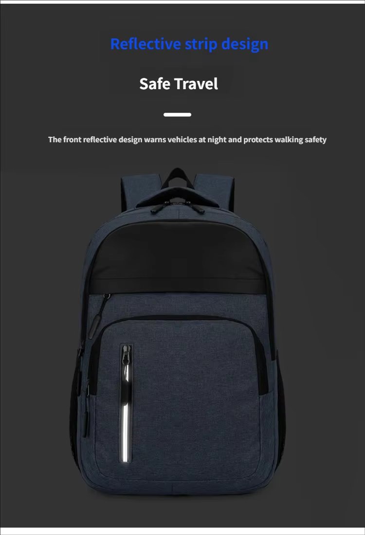 Water-Resistant Large Capacity USB Outdoor Travel Oxford Laptop Backpack product detail