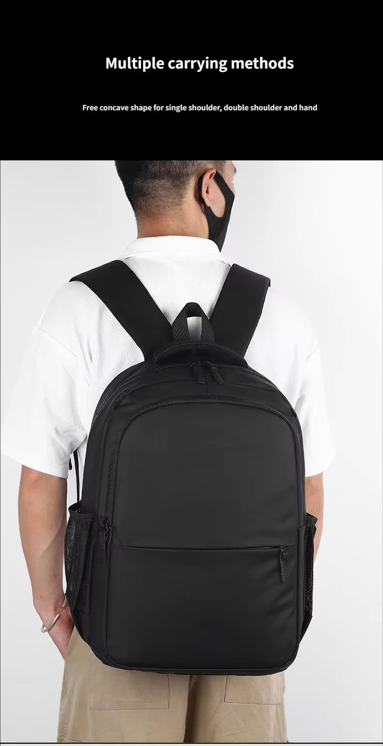 Water-Resistant Lightweight Outdoor Business Travel Nylon Laptop Backpack product detail