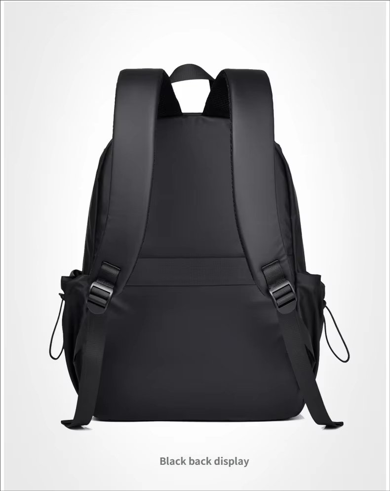 Water-Resistant Large Capacity Lightweight Outdoor Business PU Leather Laptop Backpack product detail
