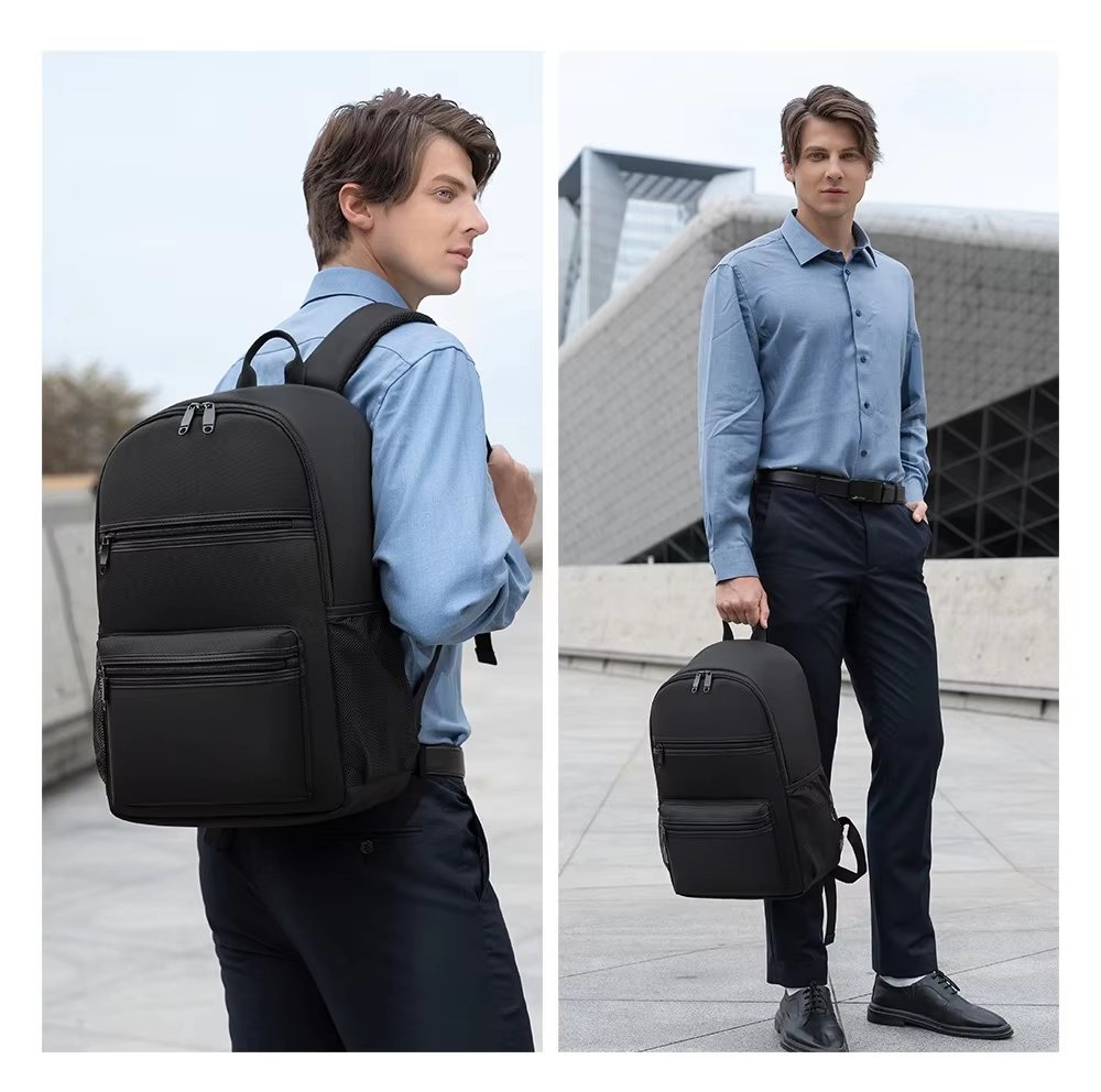 Water-Resistant Large Capacity Lightweight Outdoor Business Oxford Laptop Backpack product detail