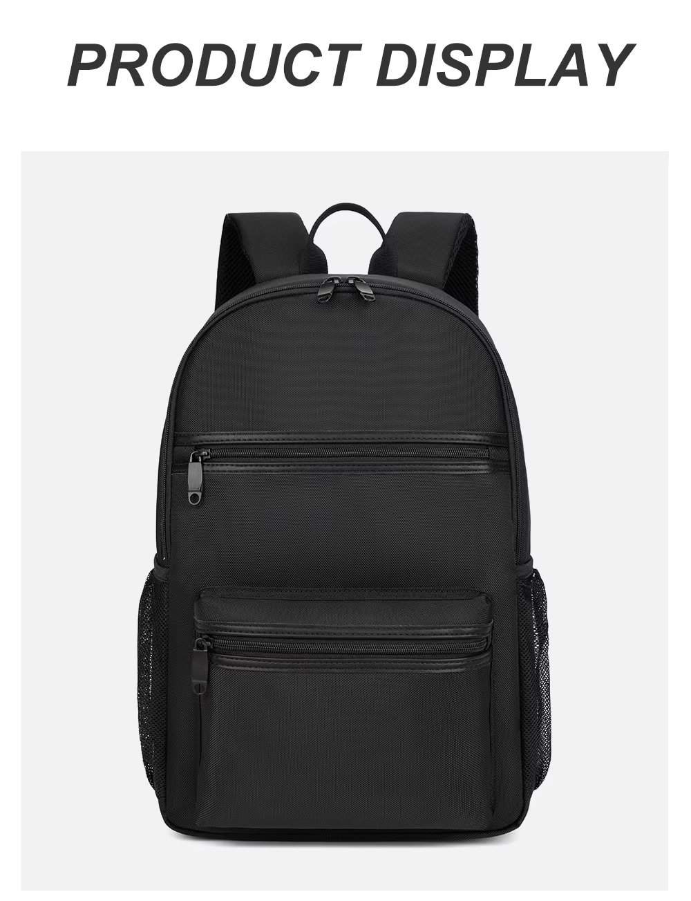 Water-Resistant Large Capacity Lightweight Outdoor Business Oxford Laptop Backpack product detail